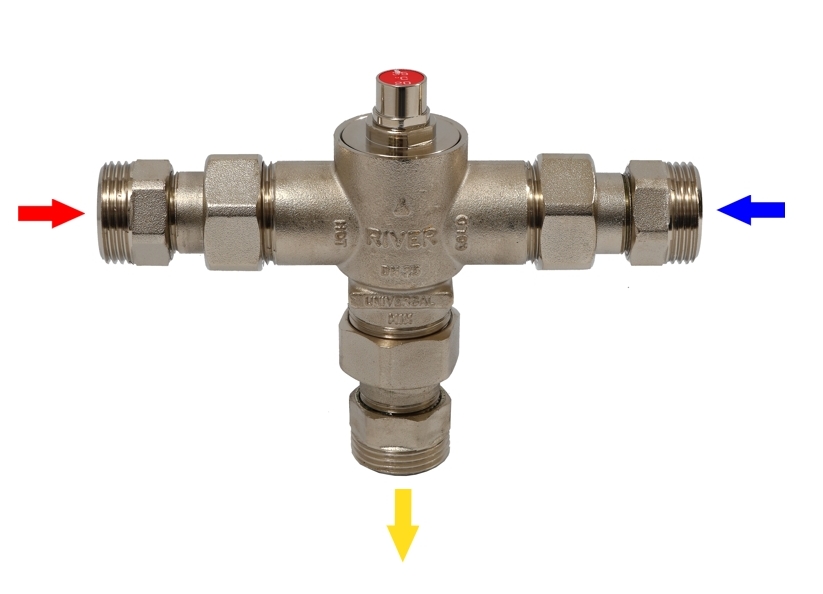 Mieszacze termostatyczne R 290 DN25