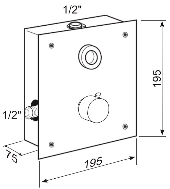 armatura natryskowa HPT 205B